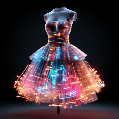 vestido interactivo