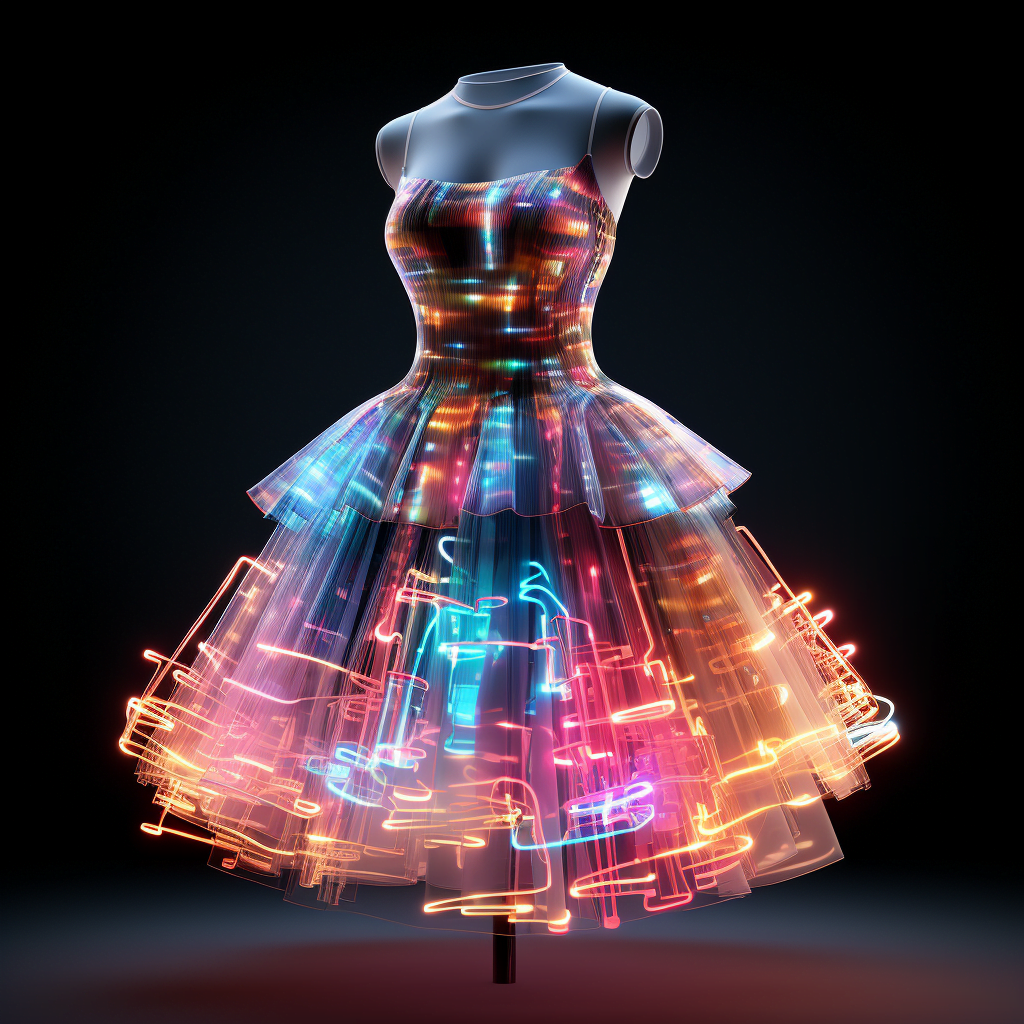 Adobe lanza 'Project Primrose': el futuro de la moda interactiva 1 vestido interactivo