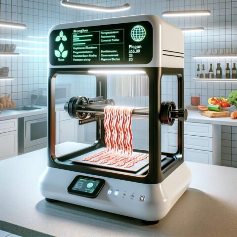 bacon impreso en 3d