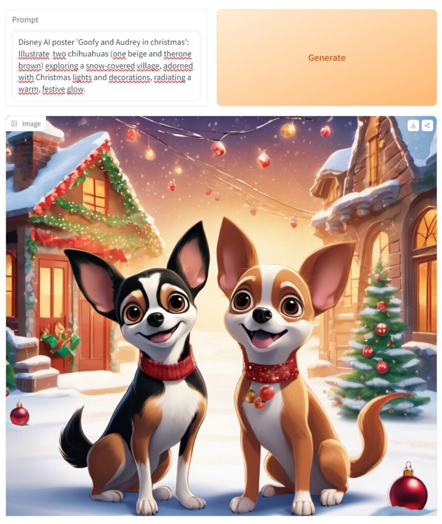 Disney AI poster un generador de imágenes de IA inspirado en Disney 4 Intelliverso Disney AI Poster 1