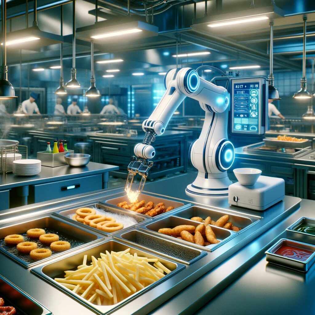 Flippy 2: el auge de los robots chefs en el mundo de la gastronomía moderna 1 brazo robotico cocina
