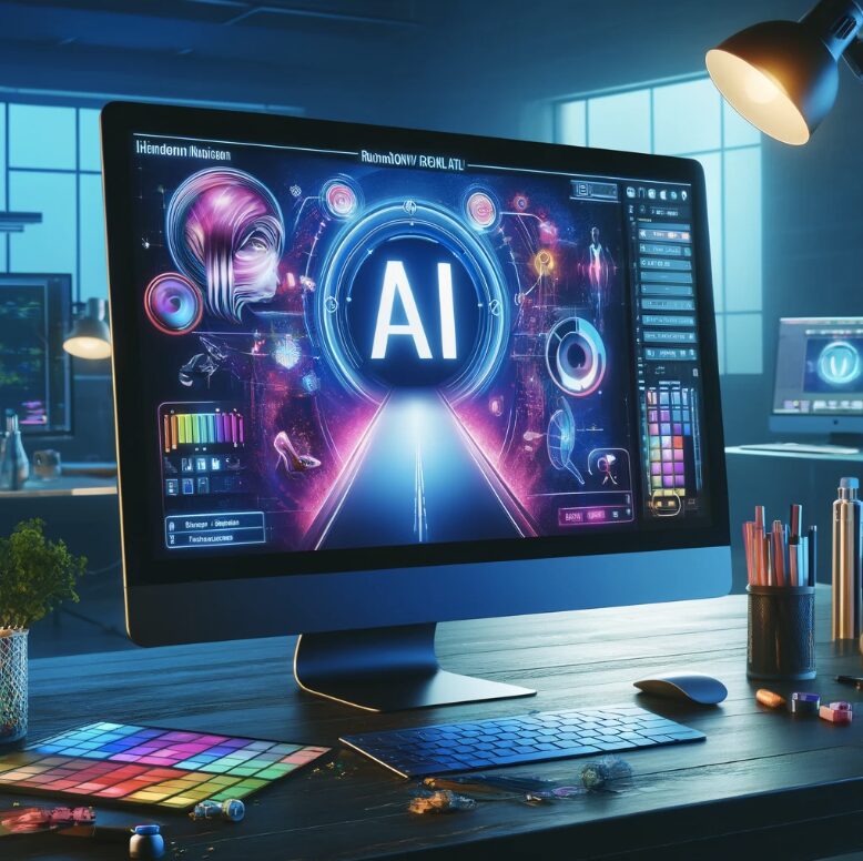 Interfaz de usuario de la herramienta Runway mostrando herramientas avanzadas para la edición y generación de contenido multimedia con IA