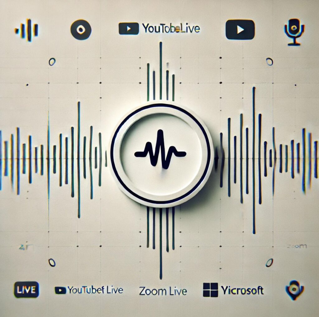Icono minimalista de StreamAlive, herramienta de IA para eventos en vivo con integración a Zoom, YouTube Live y Microsoft Teams