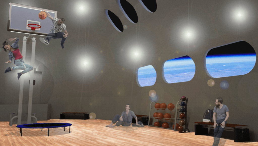 Voyager Station: así será el primer hotel espacial de lujo más allá de la atmósfera 7 Intelliverso voyager station baloncesto