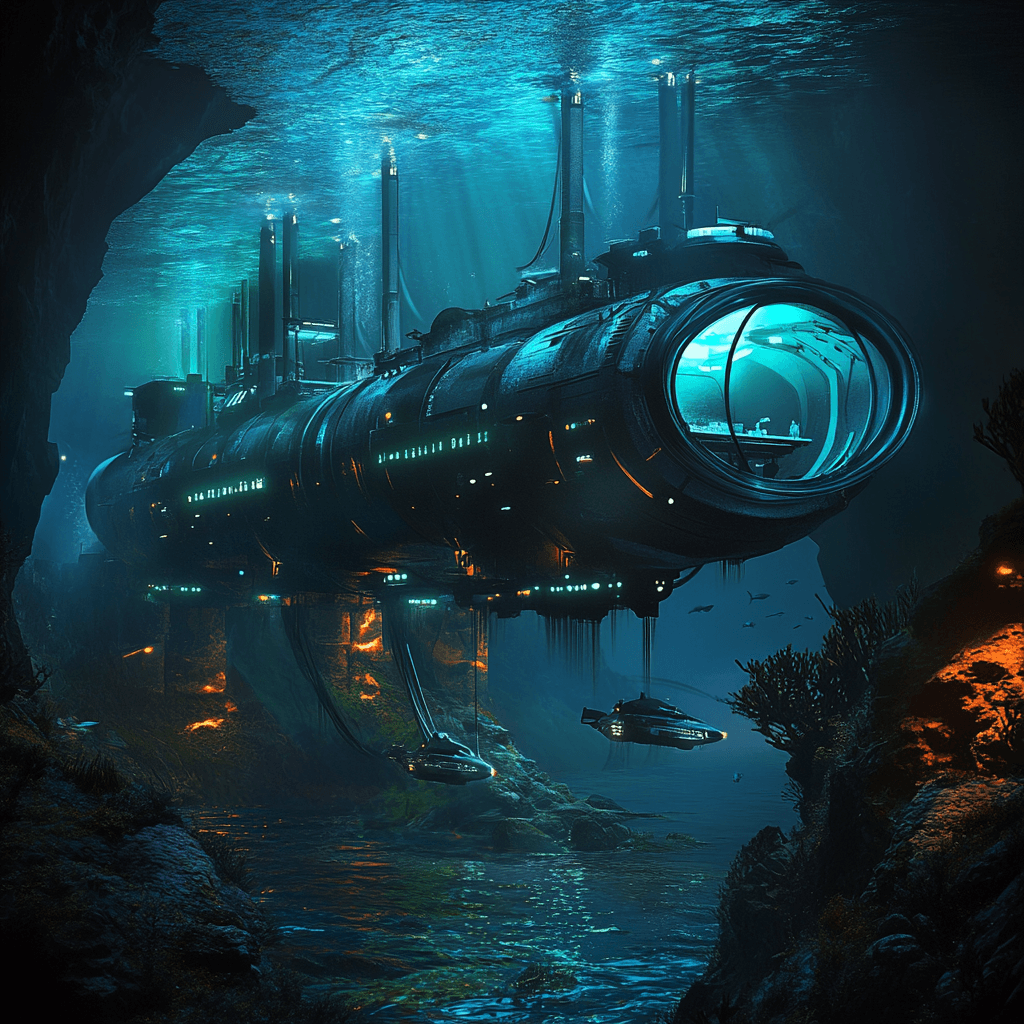 Ciudad submarina sentinel Deep