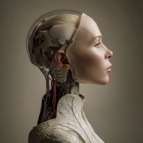 Científicos logran crear piel artificial para robots con apariencia humana realista y capacidad de integración biológica