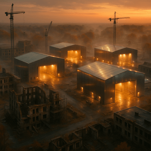 Netflix Fort Monmouth transformando antiguas ruinas militares en estudio