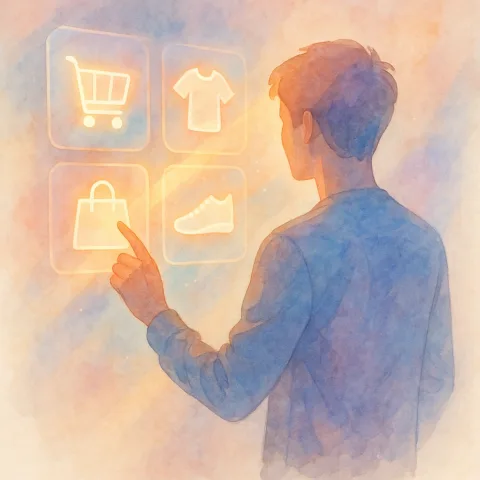 Persona comparando productos con Shopping Research de OpenAI