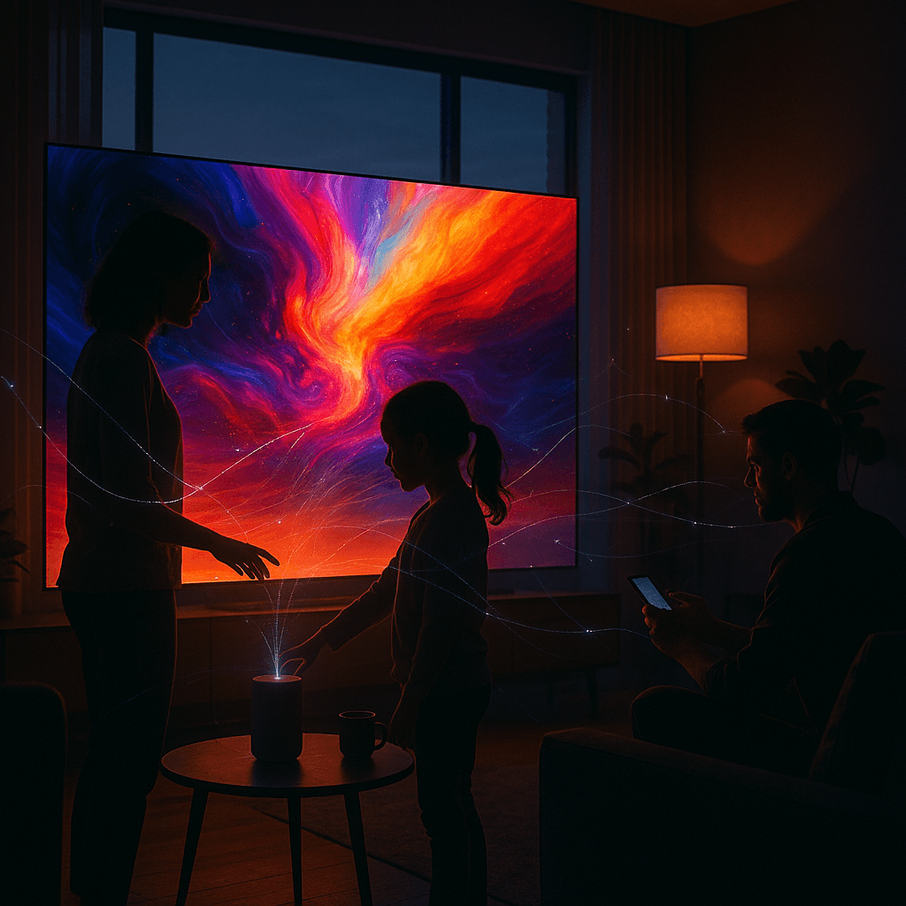 TCL CES 2026 pantallas Mini LED en sala conectada